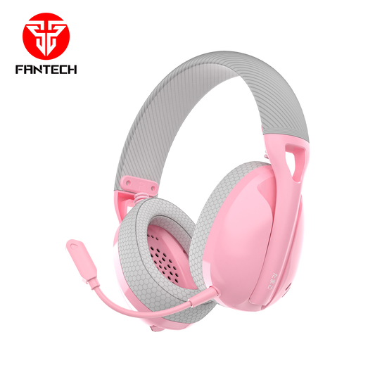 Audífonos FANTECH WHG01 TAMAGO Wireless Gaming Headset with 18H Battery & Triple Connection