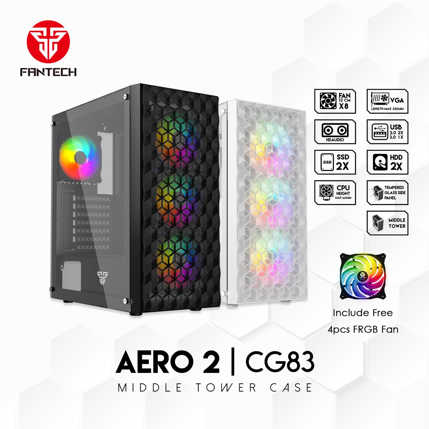 AERO CG83 Black Pro Gabinete