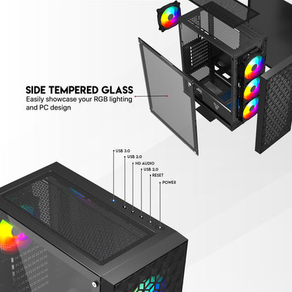 AERO CG83 Black Pro Gabinete