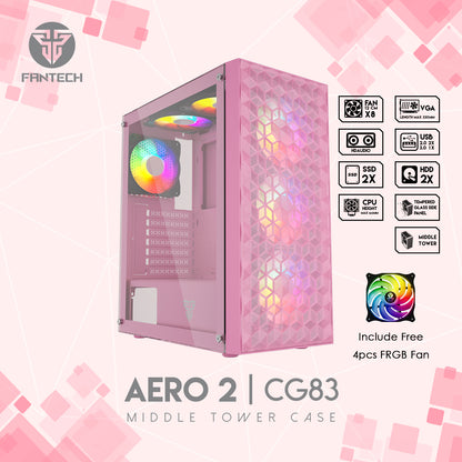 AERO CG83 Pink Pro Gabinete
