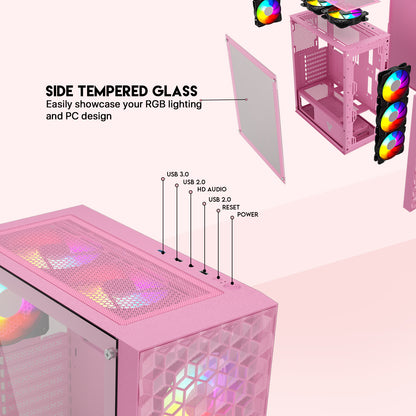 AERO CG83 Pink Pro Gabinete