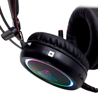 Audífonos FANTECH HG15 CAPTAIN RGB 7.1 Surround Sound Headset