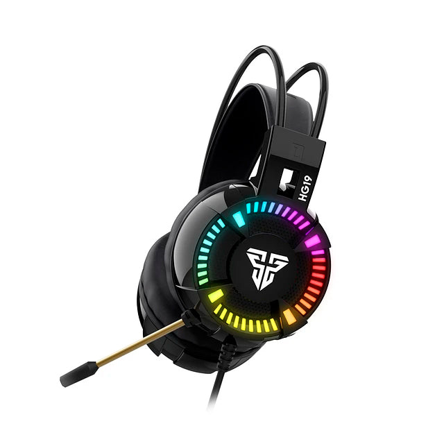 Audífonos FANTECH HG19 RGB Chroma USB & Dual Plug Headset