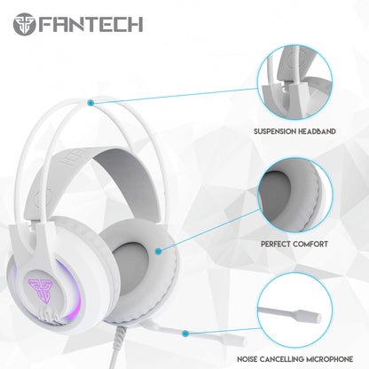 Audífonos FANTECH HG20 Noise Cancelling Mic Gaming Headset