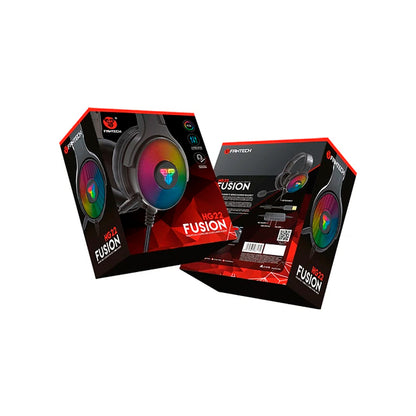 Audífonos FANTECH HG22 RGB 7.1 Virtual Surround Gaming Headset