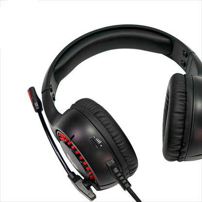 Audífonos FANTECH HQ52 TONE Retro RGB Headset with Volume Control