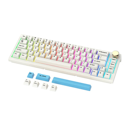 Teclado FANTECH MK858 MAXFIT67 Wireless RGB Mechanical Keyboard with Brown Switch & USA Layout