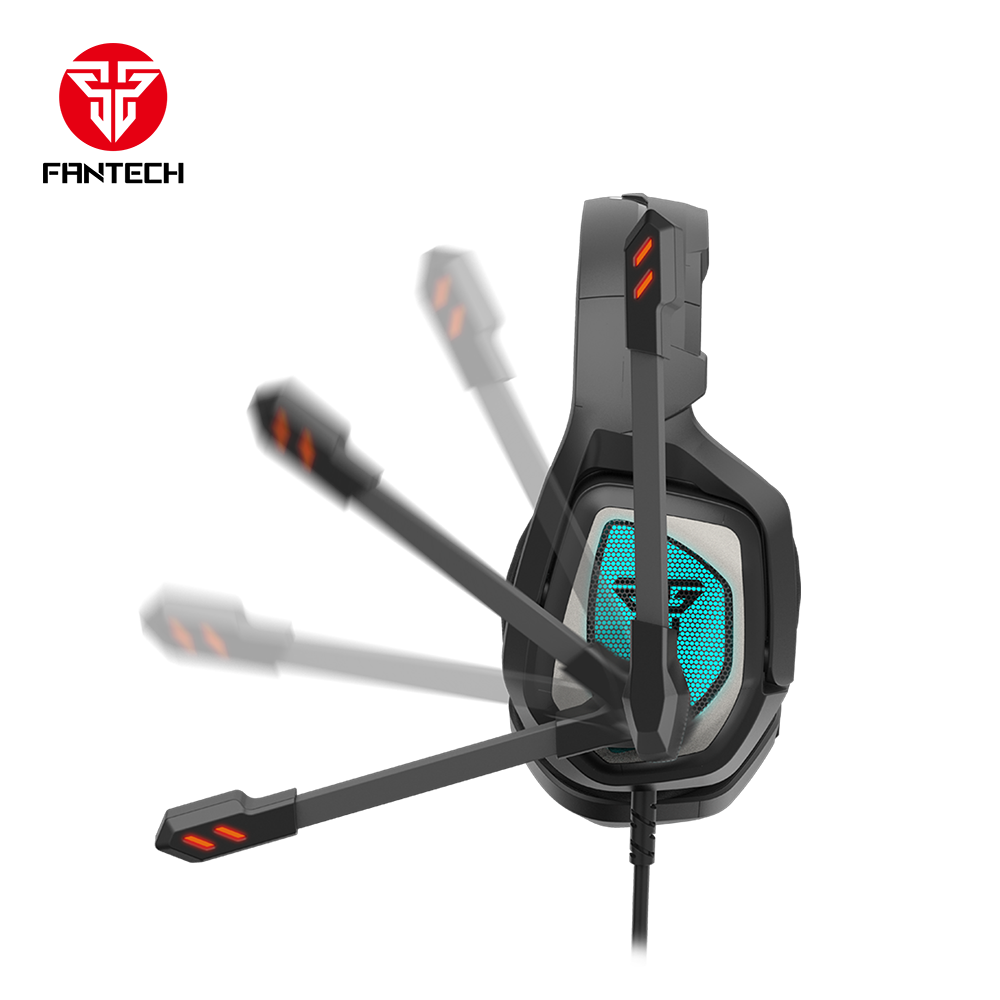 Audífonos FANTECH MH84 JADE RGB 7.1 Gaming Headset with Retractable Mic & Noise Cancelling