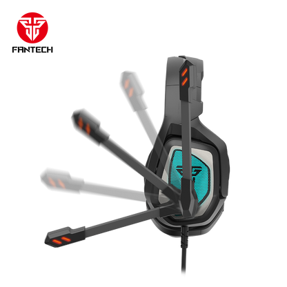 Audífonos FANTECH MH84 JADE RGB 7.1 Gaming Headset with Retractable Mic & Noise Cancelling