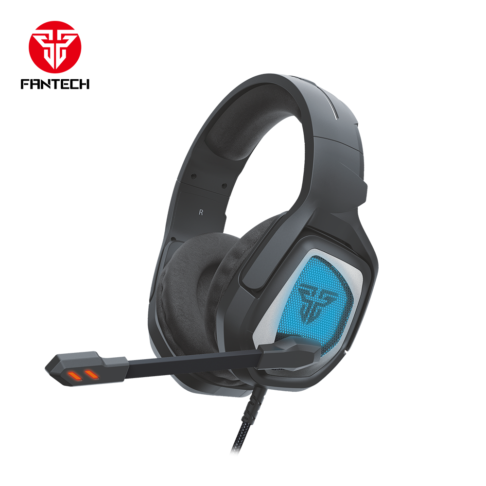 Audífonos FANTECH MH84 JADE RGB 7.1 Gaming Headset with Retractable Mic & Noise Cancelling