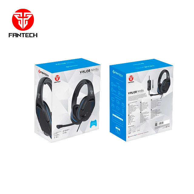 Audífonos FANTECH MH86 VALOR Space Edition Multiplatform Gaming Headset with Retractable Mic