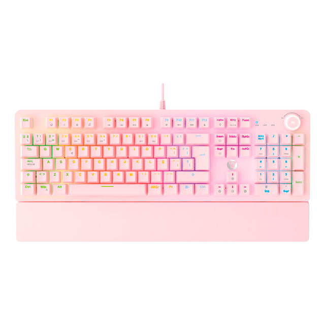 Teclado FANTECH MAXPOWER MK853 Mechanical Keyboard with Red Switch & RGB Backlighting
