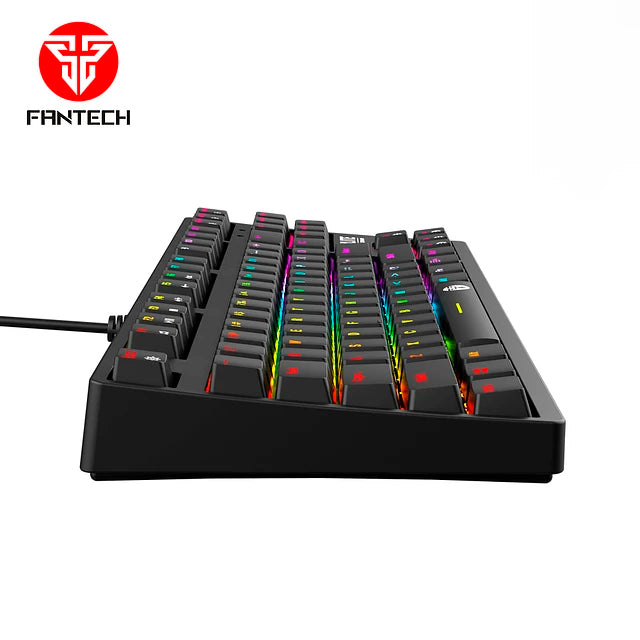 Teclado FANTECH MK872 OPTILITE RGB Optical Mechanical Keyboard Tournament Edition - Hotswappable Blue Switch / USA