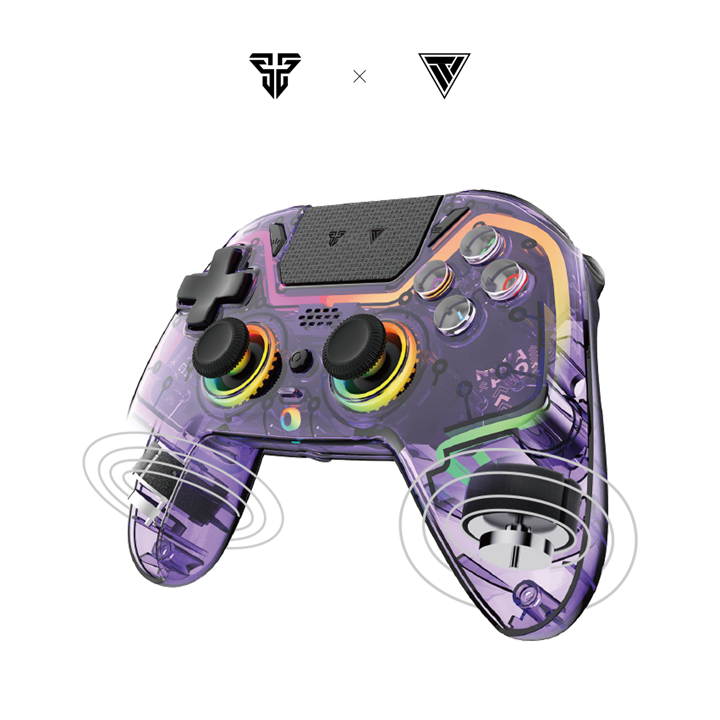 Fantech WGP14V2 NOVA PRO Atomic Purple Wireless Control Inalámbrico