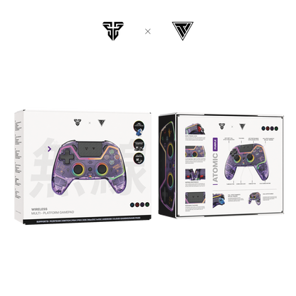 Fantech WGP14V2 NOVA PRO Atomic Purple Wireless Control Inalámbrico