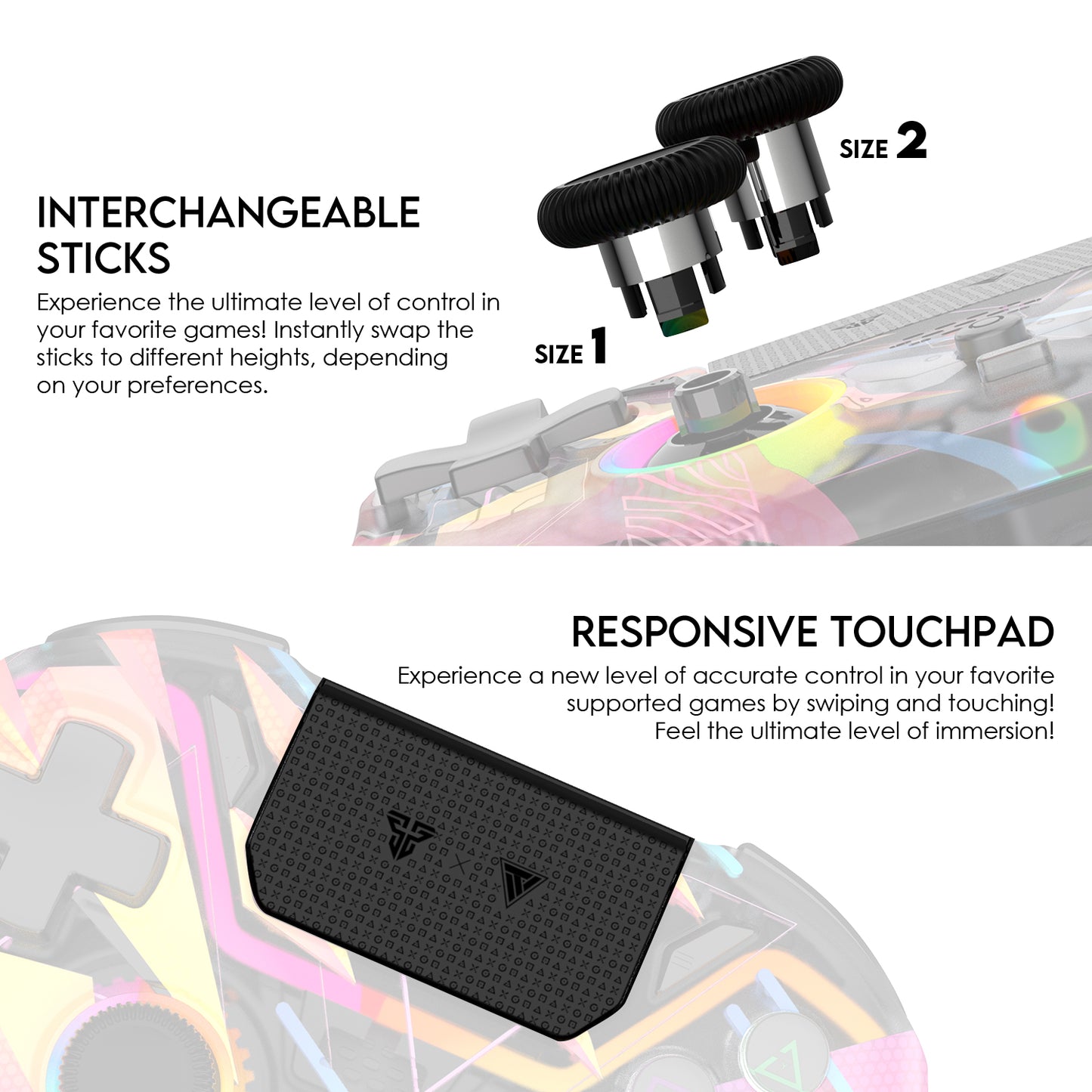 Fantech WGP14V2 NOVA PRO Solaris Wireless Control inalámbrico