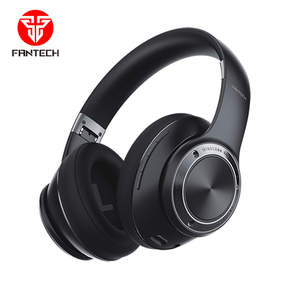 Audífonos FANTECH WH01 Wireless Headphones with Low Latency, 60 Hours Battery & BT 5.0